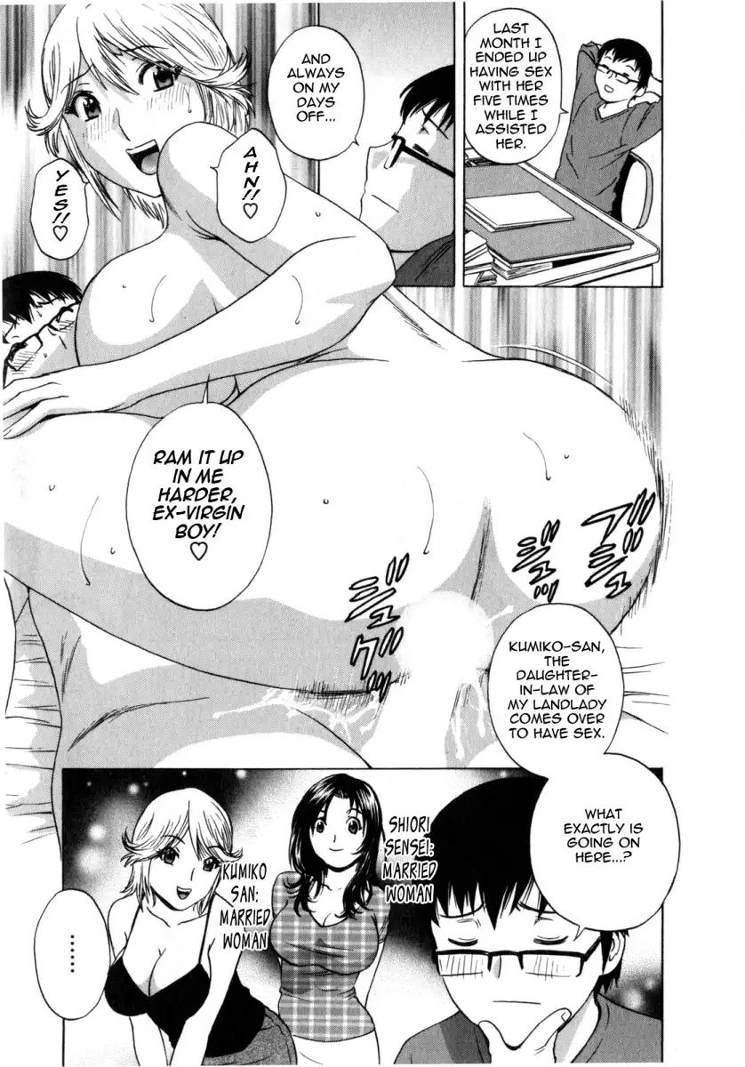 Life with Married Women Just Like a Manga image