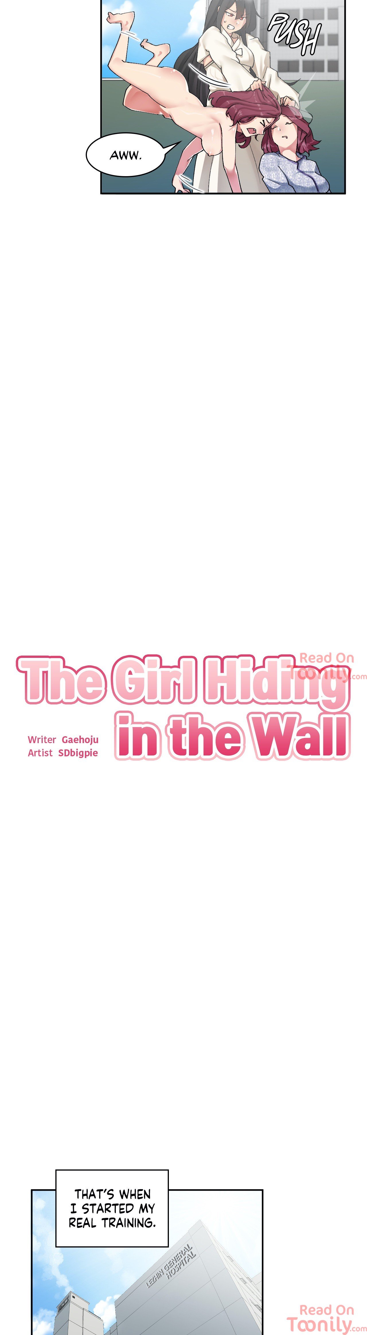 The Girl Hiding in the Wall image