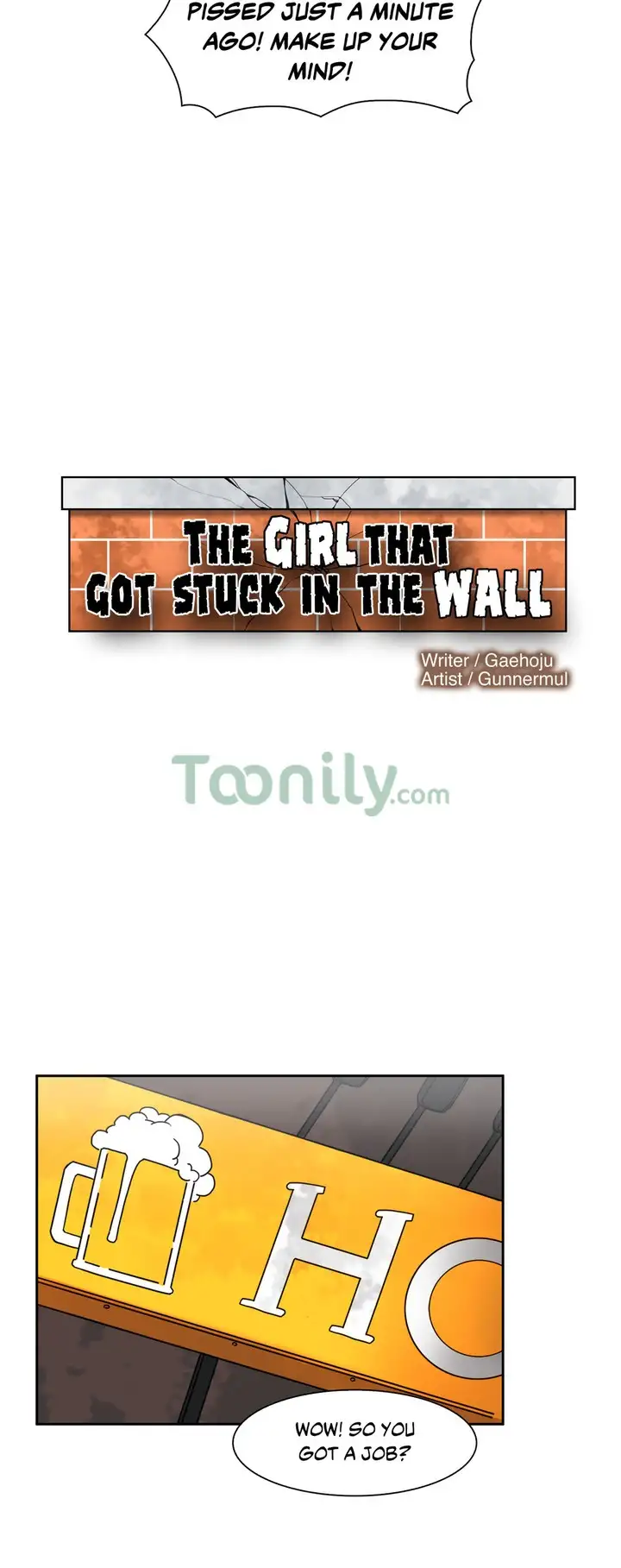 The Girl That Got Stuck in the Wall image