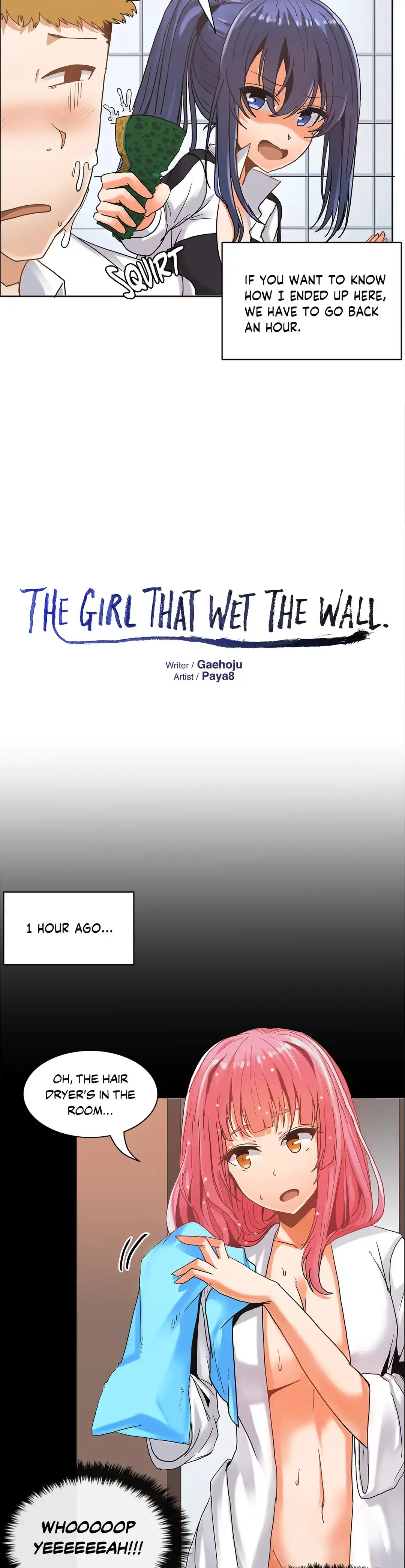 The Girl That Wet the Wall image